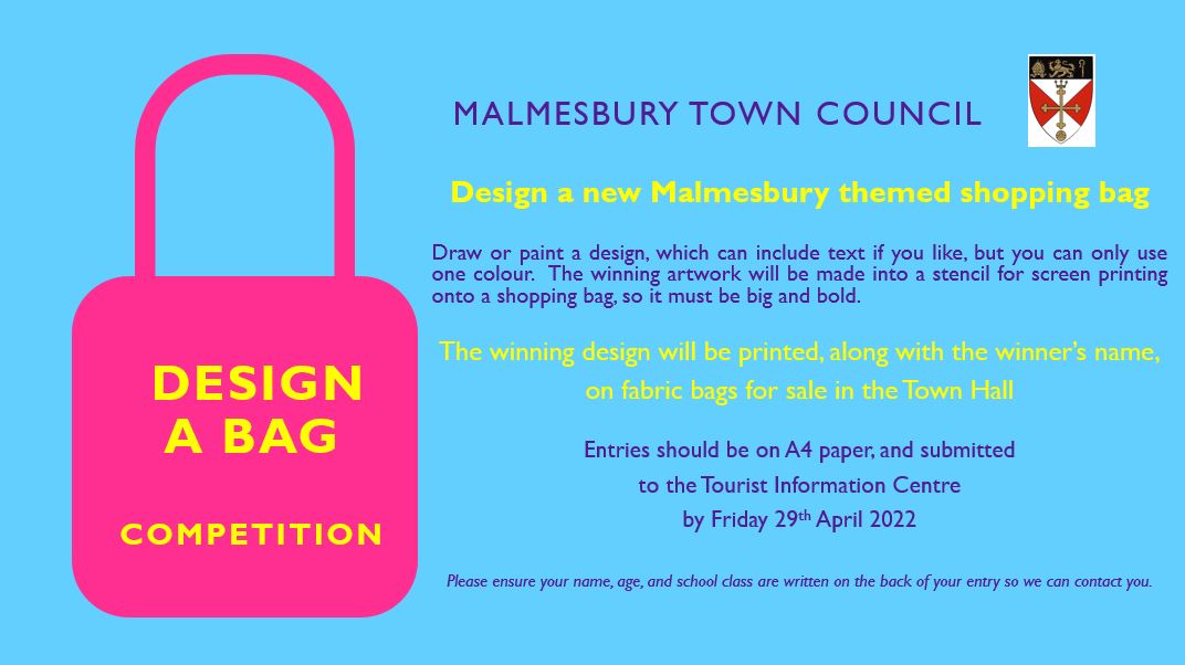 Design a Bag Competition! For School Age Children.